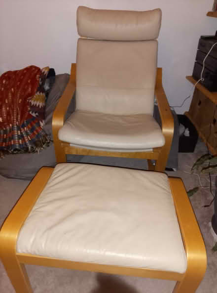 Photo of free Poang Leather Cushions (only) (N5 Highbury) #1