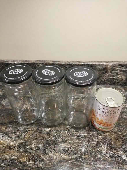 Photo of free Tall glass jars (11 identical jars available) (University Area RG6) #2