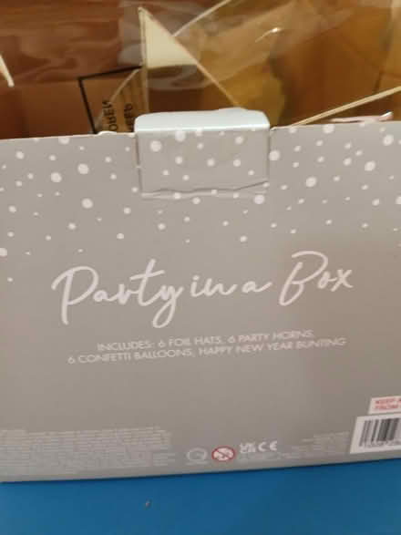 Photo of free New year 's eve party kit (Crewe, CW2) #2
