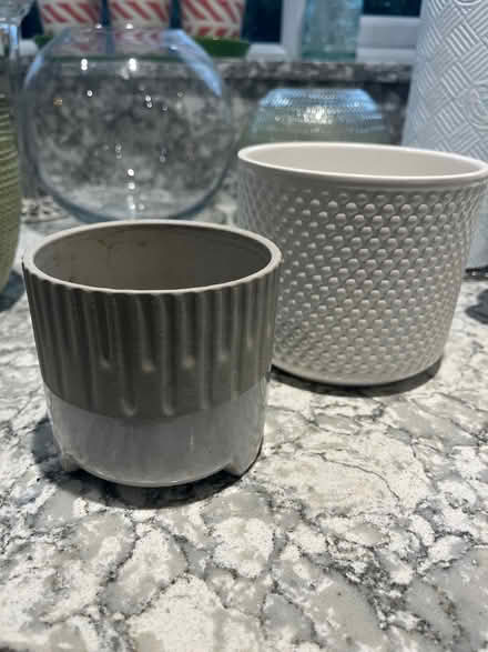 Photo of free Two plant pot holders, one large, one small (Wokingham RG40) #1