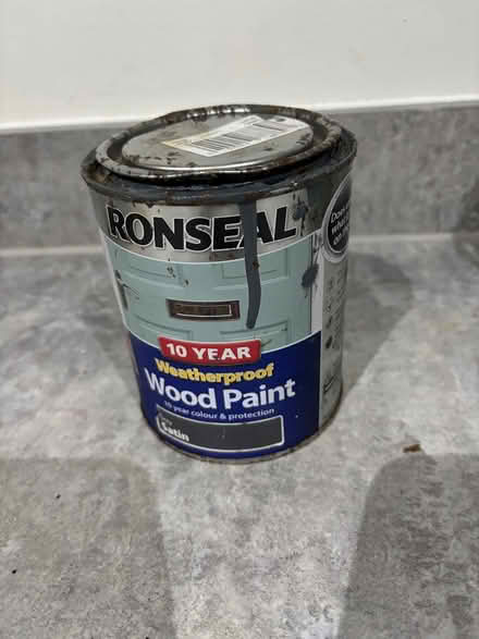 Photo of free Ronseal Weatherproof Wood Paint (Thurrock RM17) #1