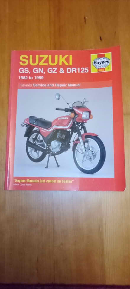 Photo of free Suzuki GS/GN 125 Haynes manual (Woodcote RG8) #1
