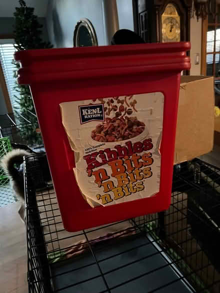Photo of free Dog food container (Downers Grove) #1