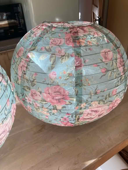 Photo of free 2 pretty lightshades (Newbury RG19) #2