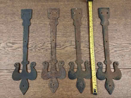 Photo of free Faux cast iron door hinges (Heanor DE75) #1