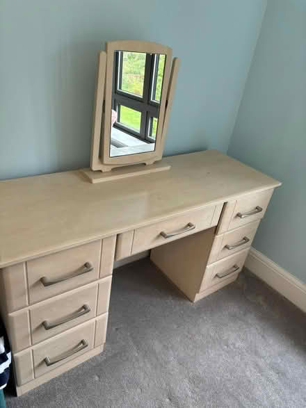 Photo of free Dressing table & 2 bedside tables (Sharmans Cross B91) #1