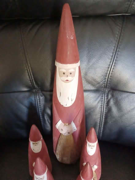 Photo of free Christmas wooden Santa's (Kenilworth CV8) #2