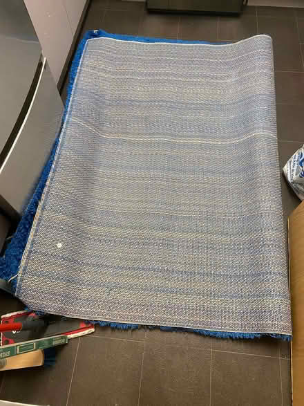 Photo of free Blue Rug (Carshalton) #4