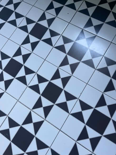 Photo of free 4 bathroom floor tiles (G41, pollokshields) #2