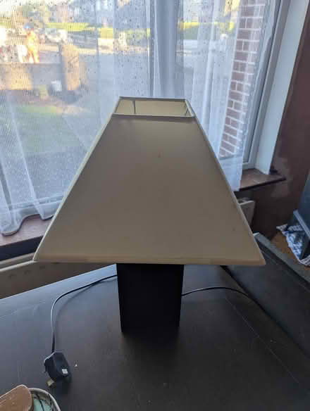 Photo of free Lamp with wooden base (Deansgrange, dublin) #1