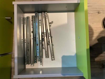 Photo of free 4 green drawers (B and Q Konnect (Bishopbriggs G64) #4