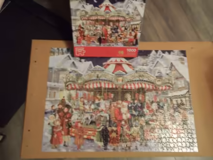 Photo of free Christmas Carousel Jigsaw Puzzle (Trench TF2) #1