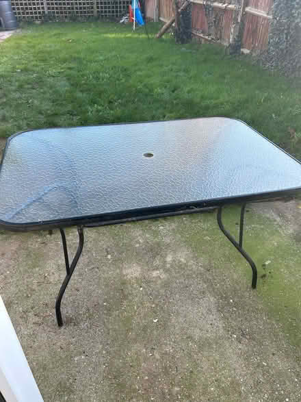 Photo of free Garden table (KT8 molesey) #1