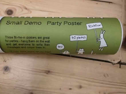 Photo of free Party poster - commemorate a group event (40 spaces) (Musselburgh EH21) #2