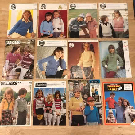 Photo of free Vintage knitting patterns children (AL7 3LB) #1