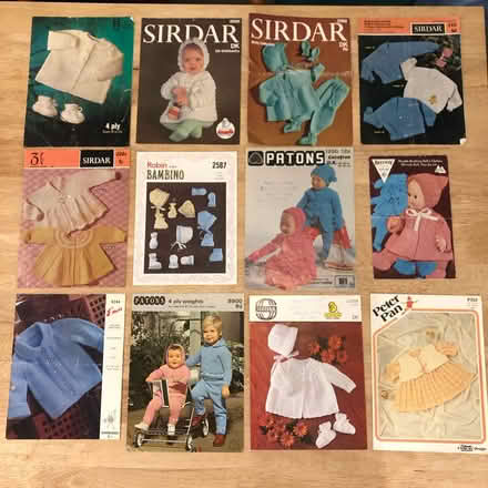 Photo of free Vintage Knitting patterns - babies (AL7 3LB) #1