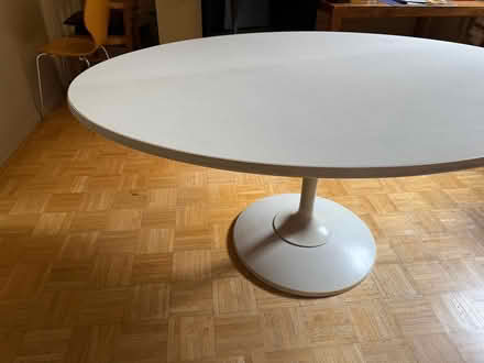 Photo of free 60s oval table and 4 chairs (Lower Haight) #1