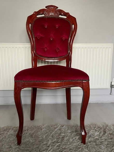 Photo of free 4 chairs (need reupholstering) (Sudbury UB6) #1