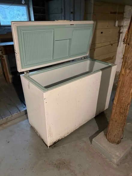 Photo of free Super old freezer (Woodpark) #1