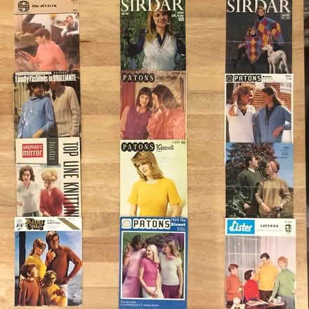 Photo of free Vintage knitting patterns (AL7 3LB) #1