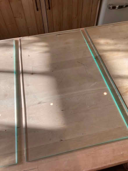 Photo of free 4 glass shelves (Newbury RG19) #2