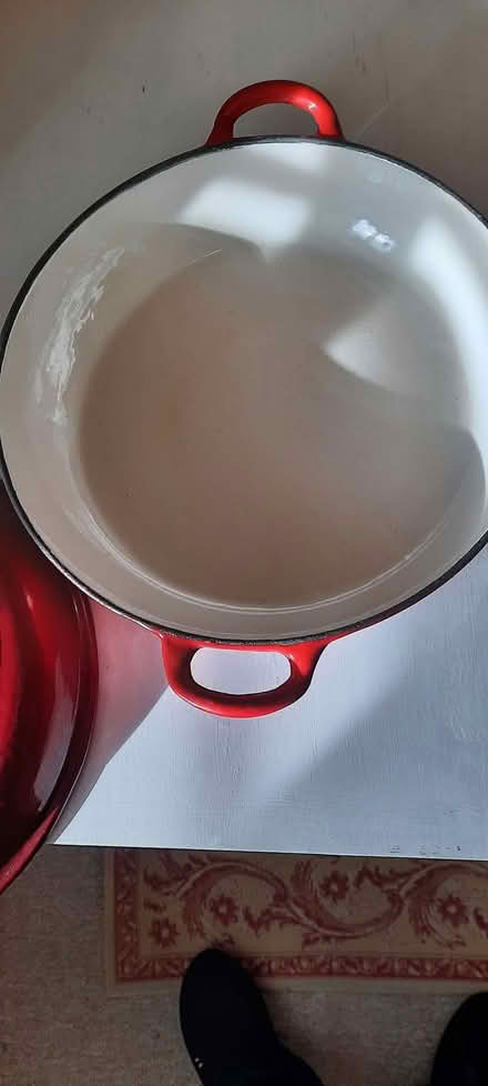 Photo of free Crofton shallow cast iron casserole (Hayle) #2