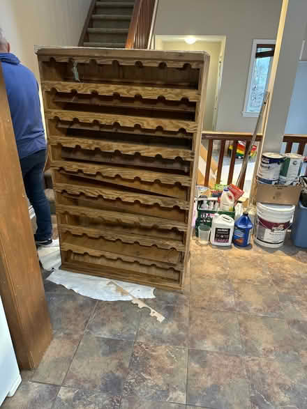 Photo of free Wooden wine rack (Woodpark) #1