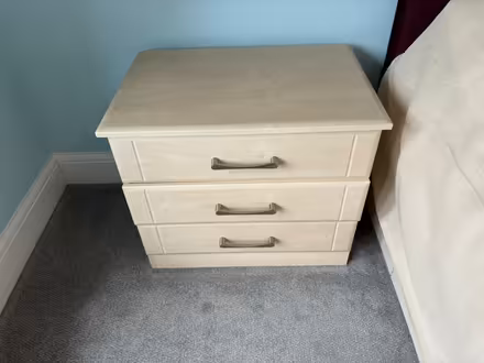 Photo of free Dressing table & 2 bedside tables (Sharmans Cross B91) #2