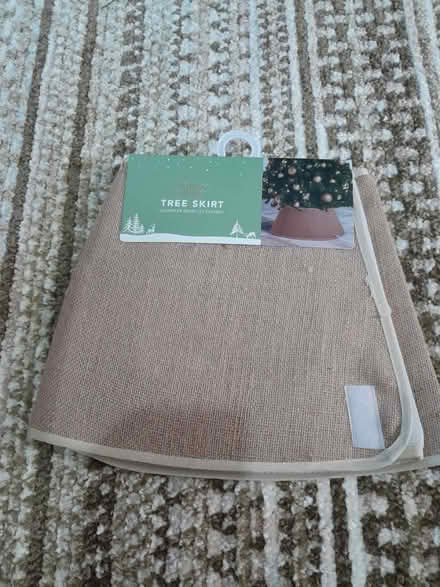 Photo of free Tree skirt brand new (Darlington) #1