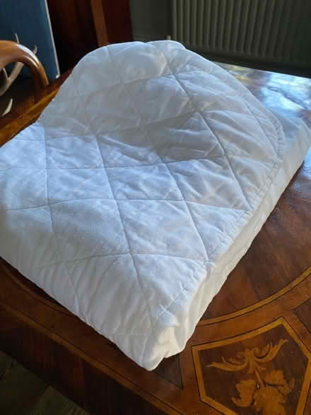 Photo of free Single mattress cover (Kingston Bagpuize OX13) #1