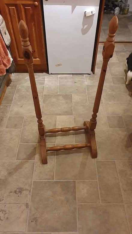 Photo of free wooden mirror holder (Stocksbridge S36) #1