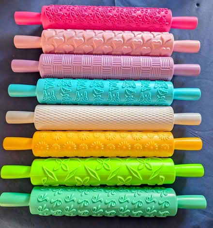 Photo of free Rolling pins - each a different colour & pattern (Chalkwell SS9) #2