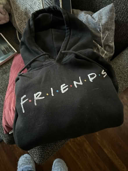 Photo of free Friends black sweatshirt (Wood-Ridge) #2