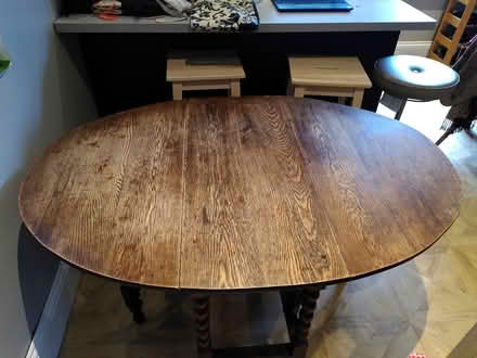 Photo of free Oval foldable table (S8 9ED) #3