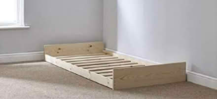 Photo of free Solid Pine Trundle Single Floor Bed (SK4, Stockport) #4