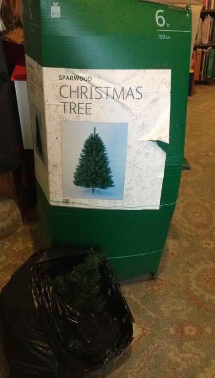 Photo of free 6ft Christmas Tree (Bognor Regis PO21) #1