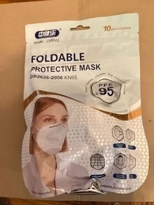 Photo of free New KN95 Face Masks (UWS near 87th & R'Side) #1