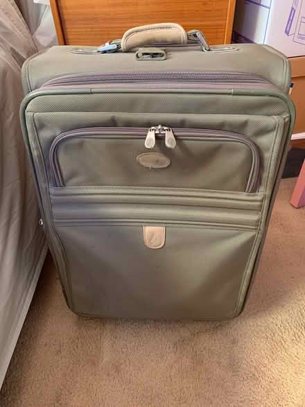 Photo of free 26" Atlantic suitcase (So. Los Altos: Fremont & Grant) #1