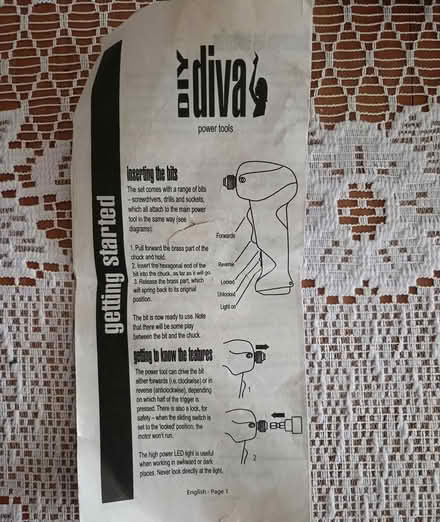 Photo of free DIY Diva screwdriver - weak battery (Holloway N7) #3