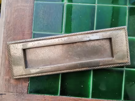 Photo of free Brass letter box (Llanbister) #1