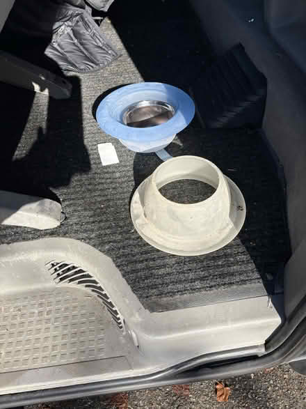 Photo of free 6” recessed lighting glass rings (Ballard) #3