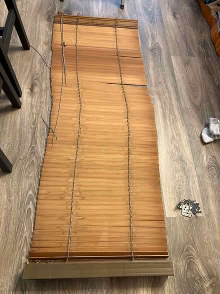 Photo of free Two Wooden slatted door blinds (Hove BN3) #2