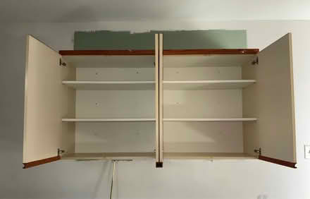 Photo of free Office wall cabinet and credenza (Central Belmont) #2