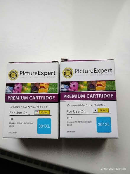 Photo of free HP inkjet cartridges unopened (Bedford MK41 Putnoe) #1