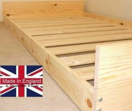 Photo of free Solid Pine Trundle Single Floor Bed (SK4, Stockport) #3