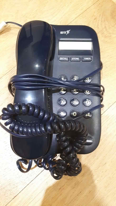 Photo of free Blue BT landline phone (Dulwich SE21) #1