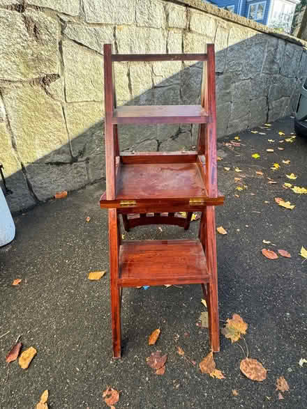 Photo of free Chair transforms to step ladder (Watertown) #2