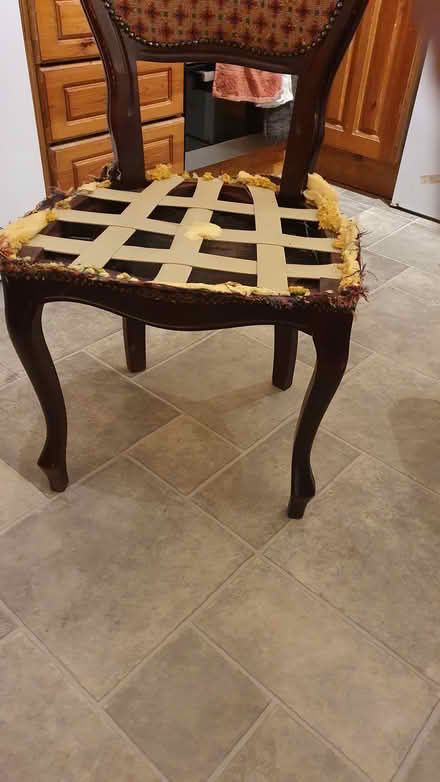 Photo of free 2 chairs for re-seating (Stocksbridge S36) #2