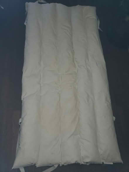 Photo of free Down twin feather bed/pet bed (Upper West Side, 108/Broadway) #1