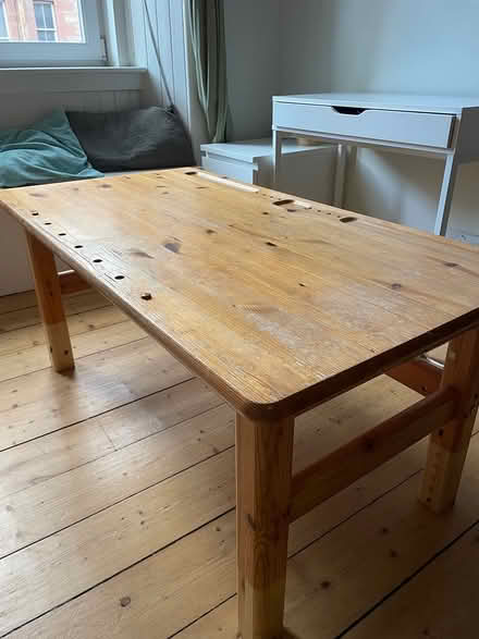 Photo of free Wooden Desk (Abbeyhill) #1